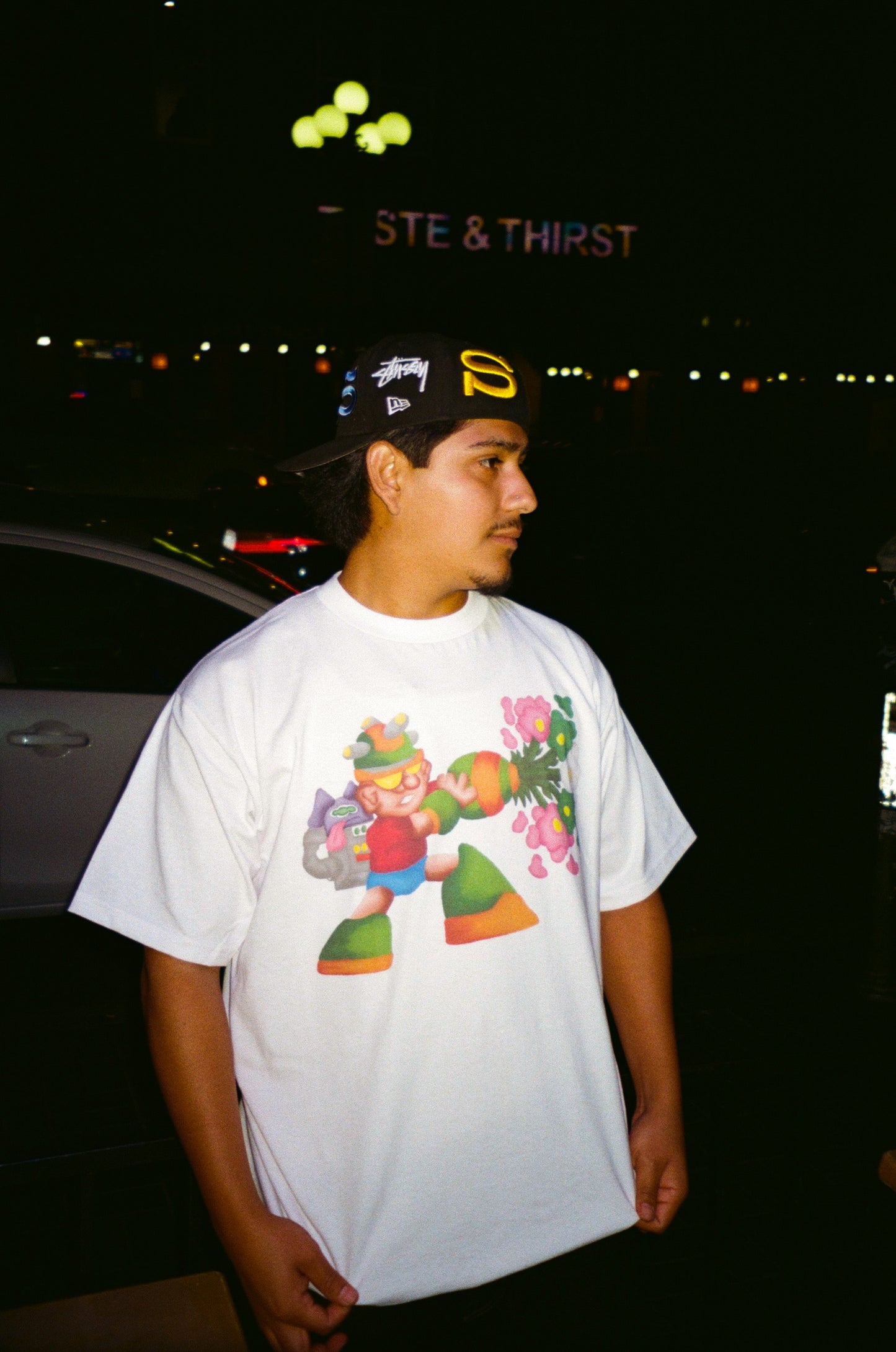 MEGA FLOWER MAN TEE